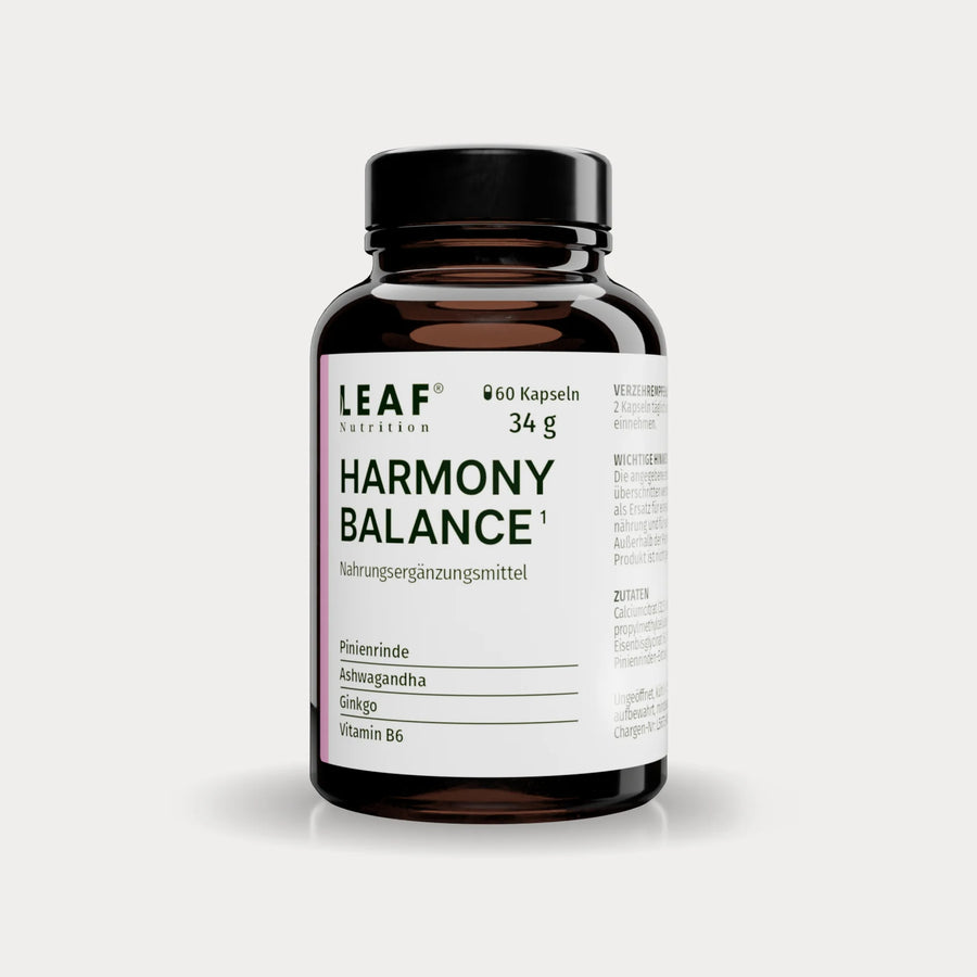 HARMONY BALANCE | Pine Bark, Ashwagandha, Ginkgo, Vitamin B6